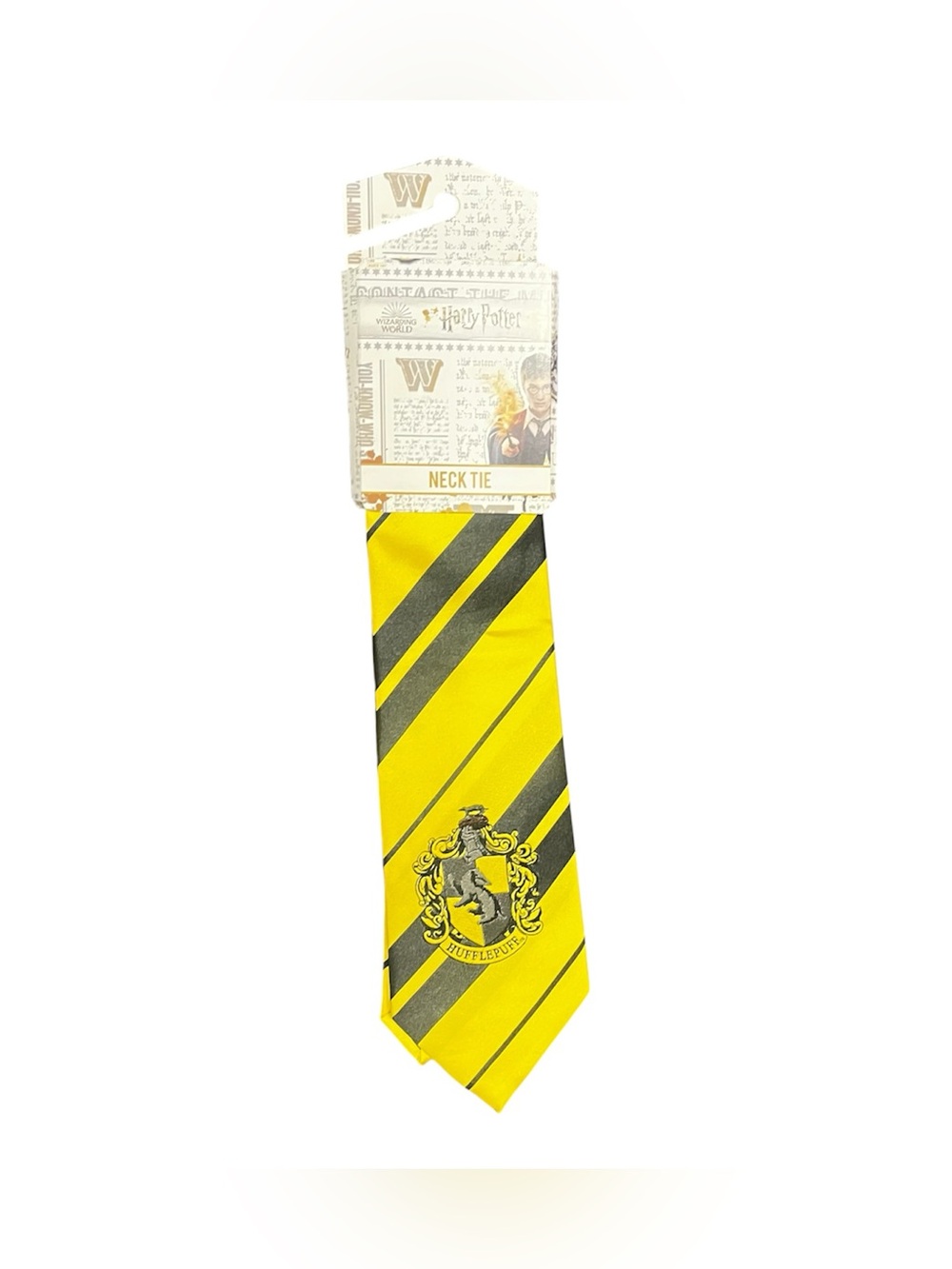 HARRY POTTER Costume Wizarding World Hufflepuff Tie Only